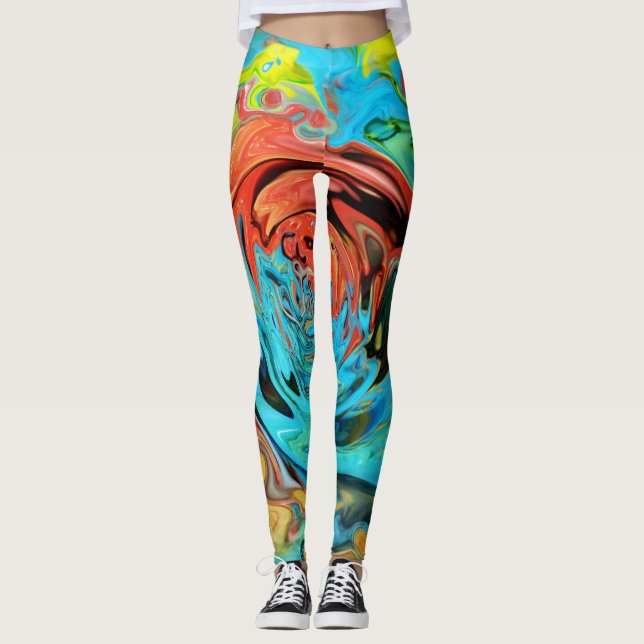 Cosmic Blast Leggings (Front)