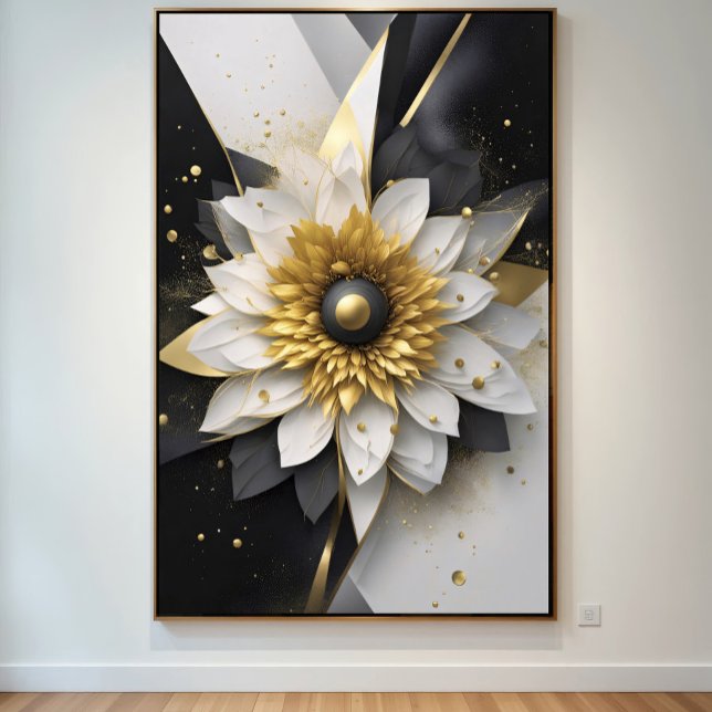 Cosmic Bloom Canvas Print (Creator Uploaded)