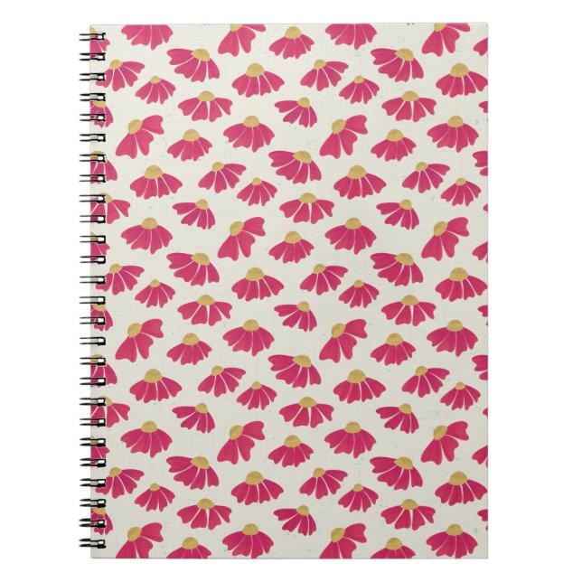 Cosmic Bloom Floating Notebook (Front)