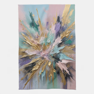 Cosmic Bloom Kitchen Towel