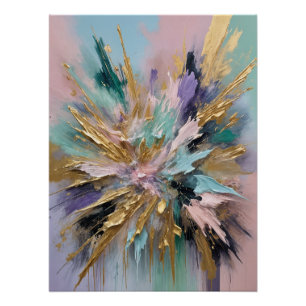 Cosmic Bloom Poster
