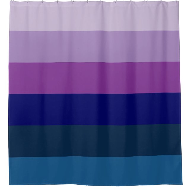 Cosmic Blue and Purple Stripes (Front)