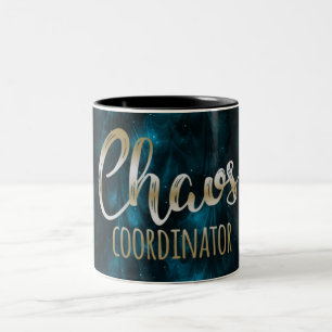 Cosmic Blue Chaos Coordinator Mug