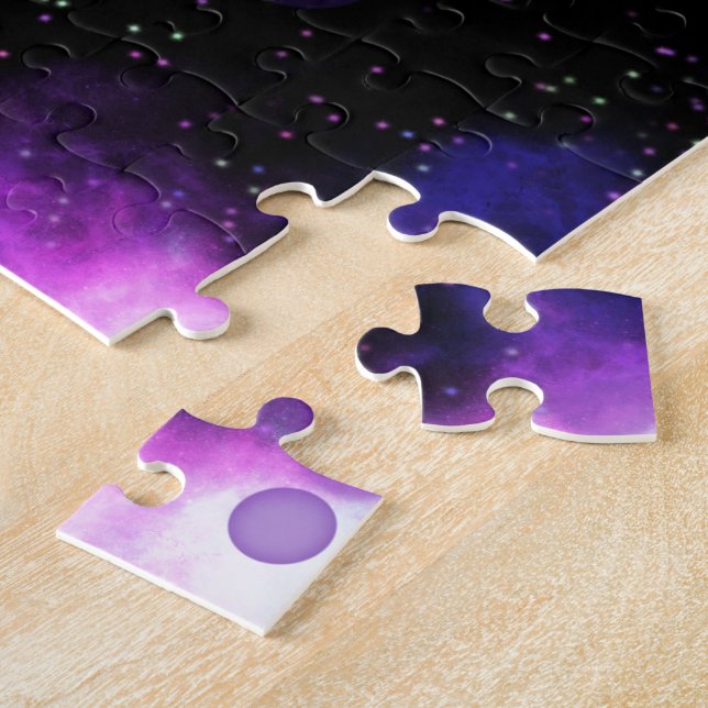 Cosmic Bubble Flow Jigsaw Puzzle (Side)