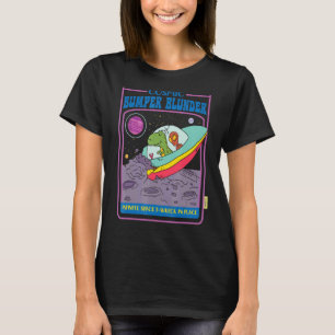 Cosmic Bumper Blunder Infinite Space   Wreck In Pl T-Shirt