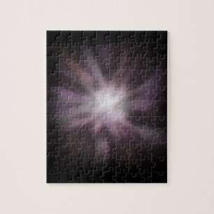 Cosmic Burst Artwork Jigsaw Puzzle