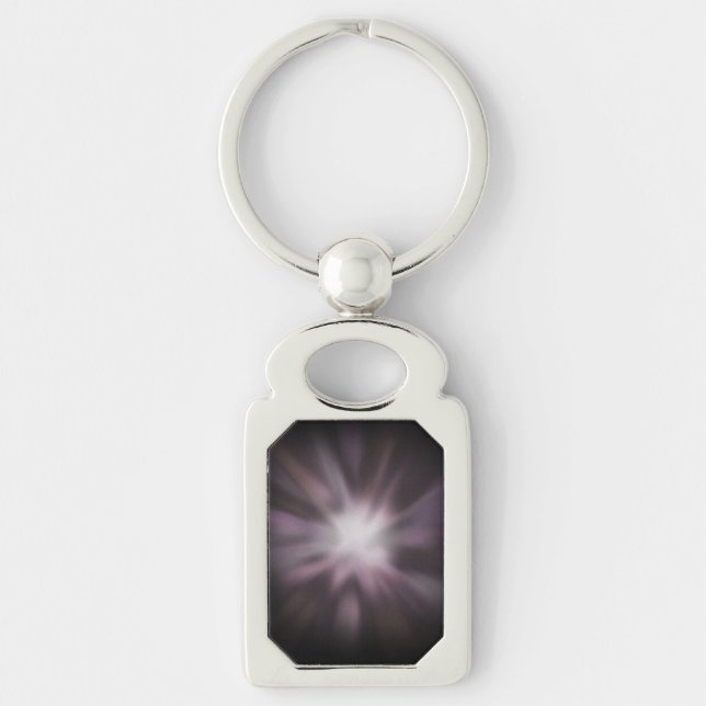 Cosmic Burst Artwork Keychain (Front)