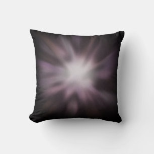 Cosmic Burst Artwork Throw Pillow
