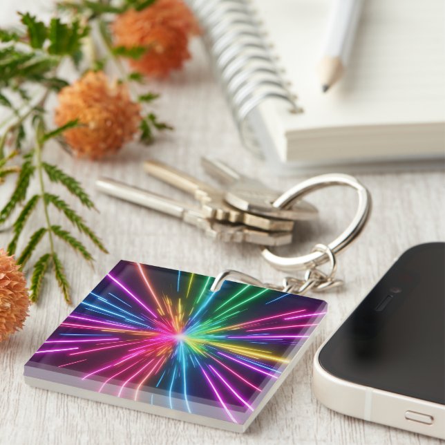 Cosmic Burst Keychain (Front Right)