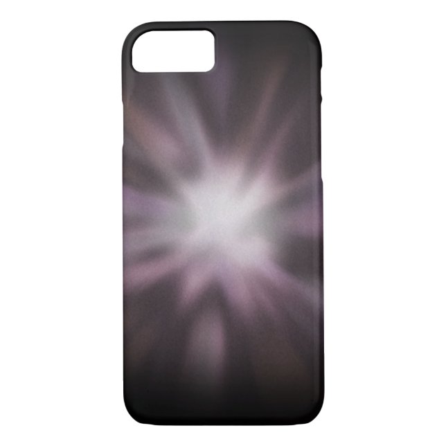Cosmic Burst - Space Explosion on Black Case-Mate iPhone Case (Back)