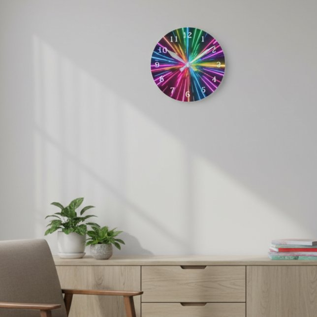 Cosmic Burst Wall Clock (Creator Uploaded)