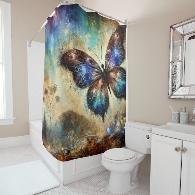 Cosmic Butterfly Fantasy Artwork (In Situ)