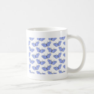 Cosmic Butterfly Pattern Coffee Mug