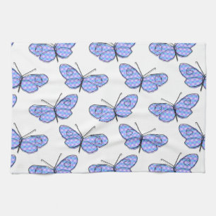 Cosmic Butterfly Pattern Kitchen Towel