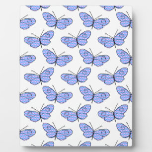 Cosmic Butterfly Pattern Plaque