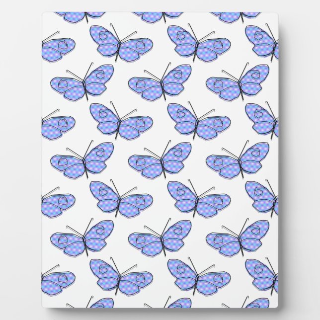 Cosmic Butterfly Pattern Plaque (Front)