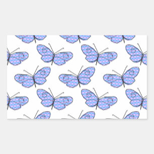 Cosmic Butterfly Pattern Sticker