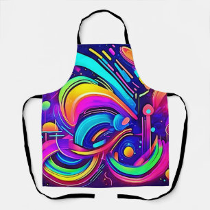 Cosmic Canvas: A Universe of Colour Apron