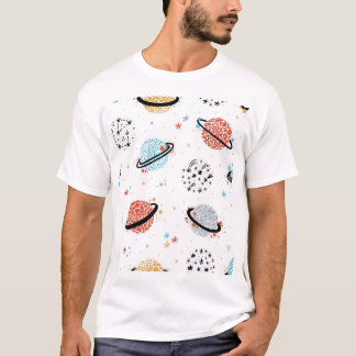 Cosmic Cartoons: Vintage Space Wonders T-Shirt