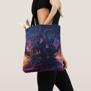 Cosmic Castle from Aeons Long Past Tote Bag