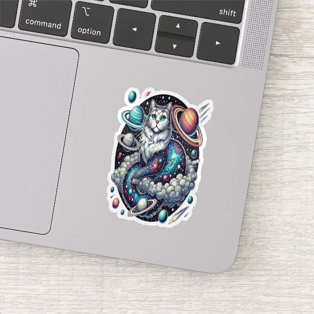 Cosmic Cat A Celestial Adventure (Detail)