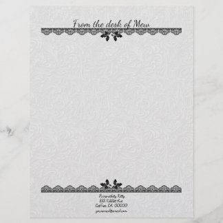 Cosmic Cat Acorn Letterhead