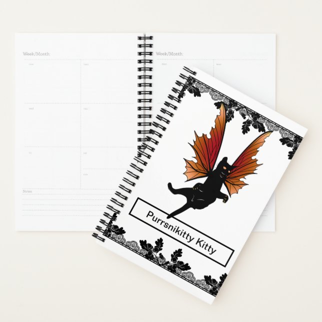 Cosmic Cat Acorn Planner (Display)
