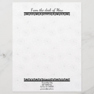 Cosmic Cat Dandelion Letterhead