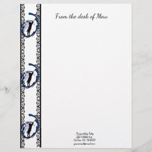 Cosmic Cat Dandelion Letterhead