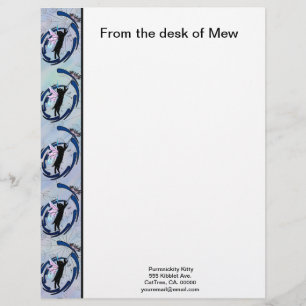 Cosmic Cat Dandelion Letterhead