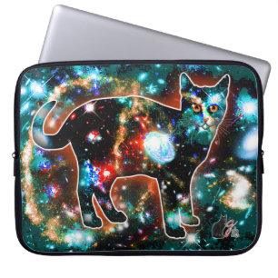 Cosmic Cat Gamma Electronics Bag