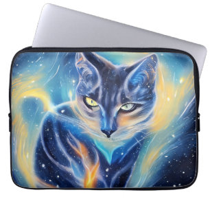 Cosmic Cat Laptop Sleeve