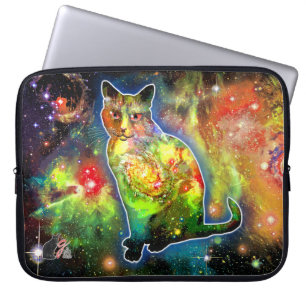 Cosmic Cat Omicron Electronics Bag
