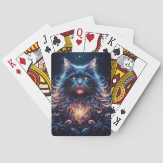 Cosmic Cat Playing Cards