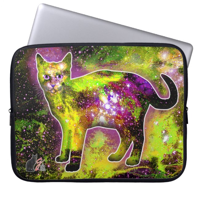 Cosmic Cat Sigma Electronics Bag (Front)