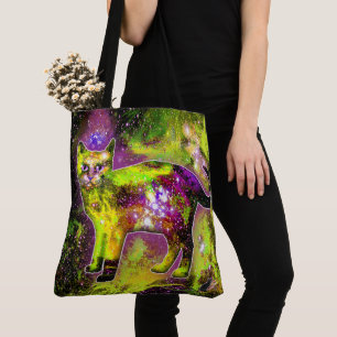 Cosmic Cat Sigma Tote Bag