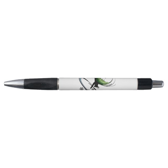 Cosmic Cat Snowflake Pen (Front)