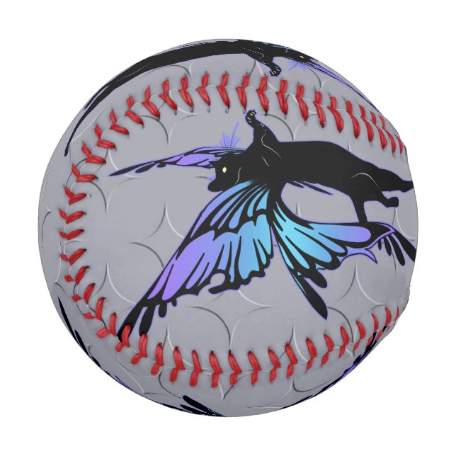Cosmic Cat Star Baseball (Front Left)