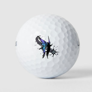 Cosmic Cat Star Golf Balls