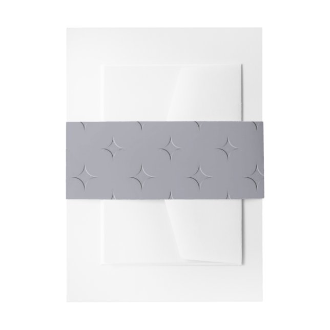 Cosmic Cat Star Invitation Belly Band (Front Example)
