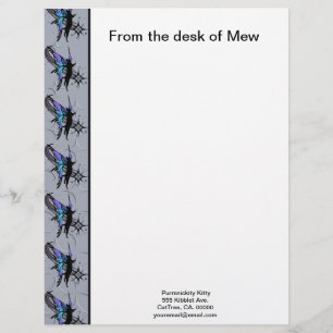 Cosmic Cat Star Letterhead