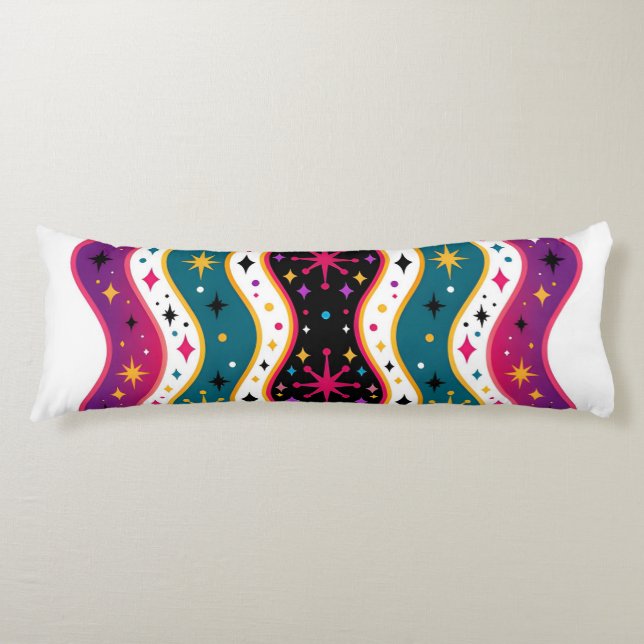 Cosmic Celestial Curves  Body Pillow (Front)
