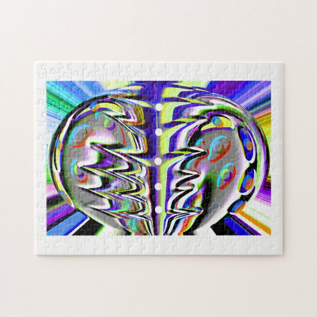Cosmic chaos jigsaw puzzle (Horizontal)