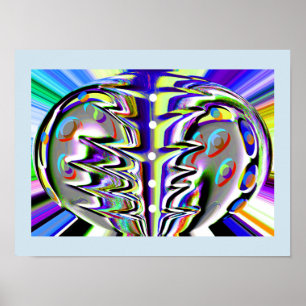 Cosmic chaos poster