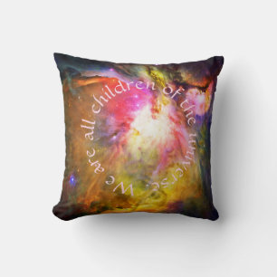 Cosmic Children of the Universe Throw Pillow