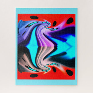 Cosmic Christmas art Jigsaw Puzzle