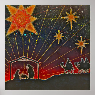 Cosmic Christmas Poster