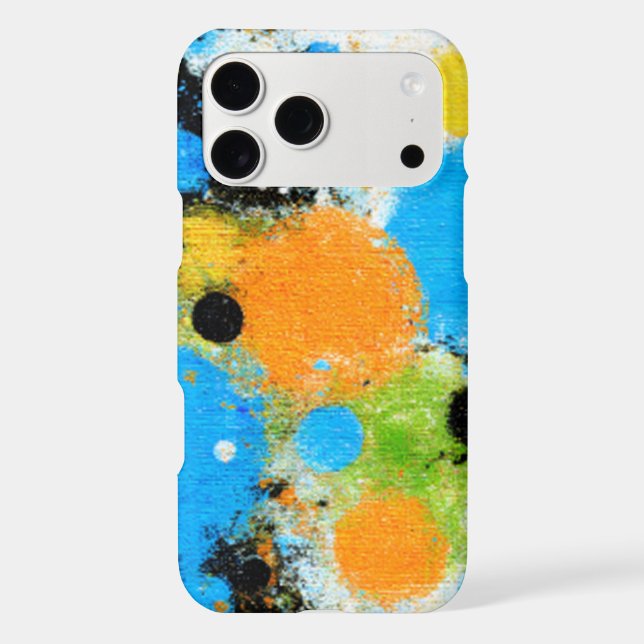 Cosmic Chromatic Splatter: Abstract Orbit (Back)