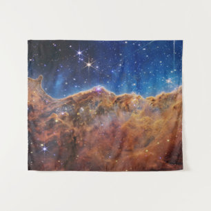 Cosmic Cliffs Carina Nebula James Webb Telescope Tapestry