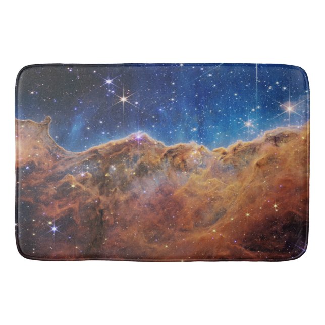 Cosmic Cliffs Carina Nebula Space Webb Telescope  Bath Mat (Front)